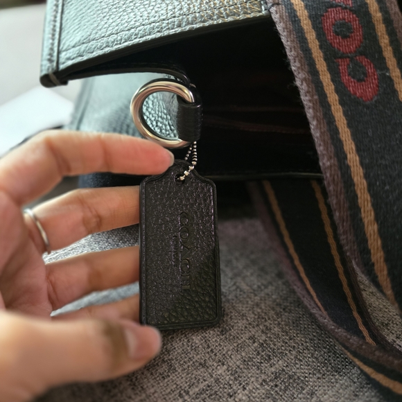 Coach Black Smith Tote Bag - Picture 4 of 11